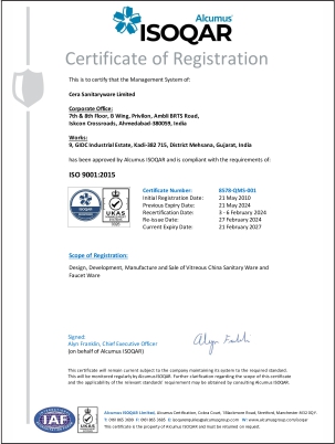  ISO 9001 Certificate